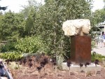 vignette Kew Gardens - sculpture - aeonium