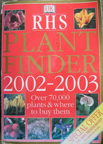 vignette RHS Plant Finder 2002-2003