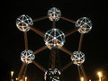 vignette L'Atomium  Bruxelles la nuit