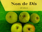 vignette pomme 'Non de Dis',  cidre