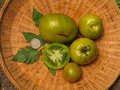 vignette Tomate Gold and green