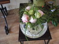 vignette Bouquet rond avec pivoines
