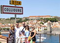 vignette Arrive de la troupe  Collioure.