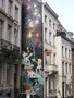vignette Fresque sur immeuble  Bruxelles