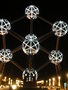 vignette L'Atomium la nuit