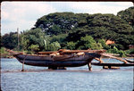 vignette Pirogue  balancier ( baie de Negombo )