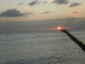 vignette coucher du soleil Martinique plage Ste Anne