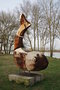 vignette Sculpture en squoia, Montjean sur Loire, Maine et Loire, Pays de La Loire