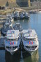 vignette Vedettes rapides de la compagnie maritime Morlenn Express naviguant en rade de Brest