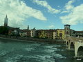 vignette 002  Vrone ,l'Adige ,le ponte Pietra