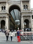 vignette Milan , place du Dme , les arcades et la Galerie Victor Emmanuel II