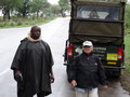 vignette Odile et notre chauffeur au Parc Kruger