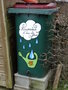 vignette Rserve d'eau peinte au Jardin partag du Coeur - Brest