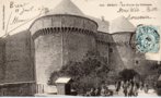 vignette Carte postale ancienne - Brest, la porte du Chateau vers 1905