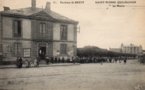 vignette Carte postale ancienne - Environs de Brest, Saint Pierre Quilbignon, la mairie