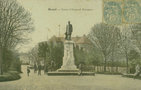 vignette Carte postale ancienne - Brest, statue d'Armand Rousseau