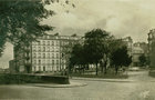 vignette Carte postale ancienne - Brest, Le square de la Place du Chteau