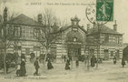 vignette Carte postale ancienne - Brest, La gare
