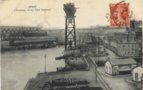 vignette Carte postale ancienne - Brest, l'arsenal vu du pont national