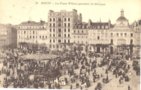 vignette Carte postale ancienne - Brest, La place Wilson pendant la musique  Brest