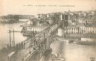 vignette Carte postale ancienne - Brest, Le grand pont, l'avant port vue sur Recouvrance - Brest