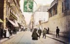 vignette Carte postale ancienne - Brest, la rue de Siam, prfecture maritime
