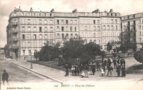 vignette Carte postale ancienne - Brest, place du chateau