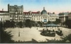 vignette Carte postale ancienne - Brest, le kiosque de la place Wilson