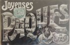 vignette Carte postale ancienne - Brest, joyeuses paques , souvenir de Brest