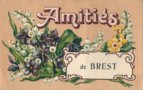 vignette Carte postale ancienne - Amitis de Brest