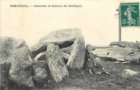 vignette Carte postale ancienne - Portsall, Calvaire et dolmen du Guilliguy (ou Guilligui)
