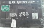 vignette Carte postale ancienne - Brest, Bar Brestois