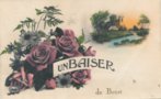 vignette Carte postale ancienne - Un baiser de Brest