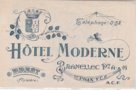 vignette Carte postale ancienne - Brest, hotel moderne