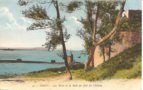 vignette Carte postale ancienne - Brest, les bords de la rade au pied du chateau