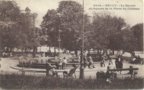 vignette Carte postale ancienne - Brest, le bassin du square de la place du chateau