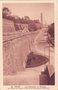 vignette Carte postale ancienne - Brest, Les remparts , les rampes , le Cours d'Ajot