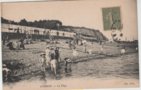 vignette Carte postale ancienne - Brest, Kermor, la plage