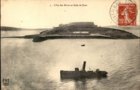 vignette Carte postale ancienne - l'ile des morts en rade de Brest