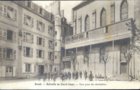 vignette Carte postale ancienne - Brest, retraite du Sacr coeur, une cour de rcration