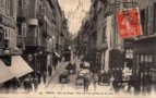 vignette Carte postale ancienne - Brest, rue de Siam, vue vers les portes de la ville