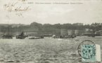 vignette Carte postale ancienne - Brest, ftes Franco-Anglaises Port de commerce, Course d'avirons