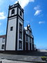 vignette Lagoa , igreja matriz de Santa Cruz