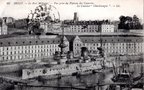 vignette Carte postale ancienne - Brest, le port militaire, vue prise du plateau des capucins