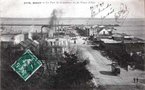 vignette Carte postale ancienne - Brest, le port de Commerce vu du Cours Dajot