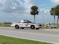vignette Les Everglades - voiture de police