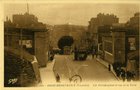 vignette Carte postale ancienne - Brest, les fortifications et rue de la porte