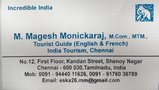 vignette Magesh Monickaraj Guide francophone Inde du Sud