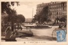 vignette Carte postale ancienne - Brest, place du jet d'eau