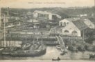 vignette Carte postale ancienne - Brest, l'arsenal , les chantiers de constructions
